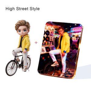 High Street style Fashion Custom 3D Figure & 10" Photo Frame