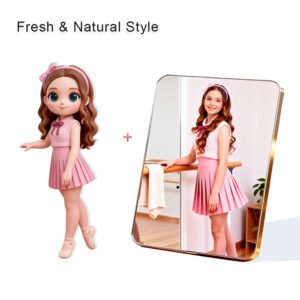 Fresh Nature style Custom 3D Figure & 10" Photo Frame