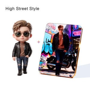 High Street style Fashion Custom 3D Figure & 10" Photo Frame
