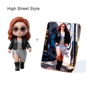 High Street style Fashion Custom 3D Figure & 10" Photo Frame