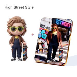 High Street style Fashion Custom 3D Figure & 10" Photo Frame