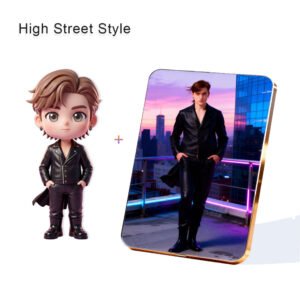 High Street style Fashion Custom 3D Figure & 10" Photo Frame