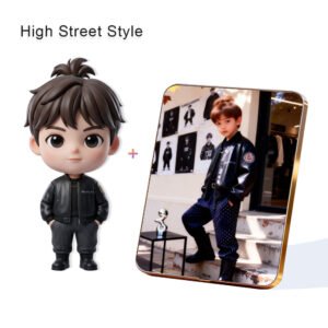 High Street Style Fashion Custom 3D Figure & 10" Photo Frame