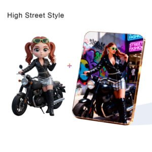 High Street style Fashion Custom 3D Figure & 10" Photo Frame
