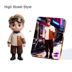 High Street style Fashion Custom 3D Figure & 10" Photo Frame