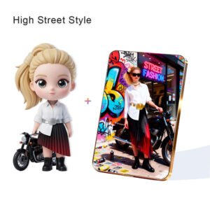 High Street style Fashion Custom 3D Figure & 10" Photo Frame