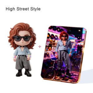 High Street style Fashion Custom 3D Figure & 10" Photo Frame