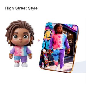 High Street style Fashion Custom 3D Figure & 10" Photo Frame