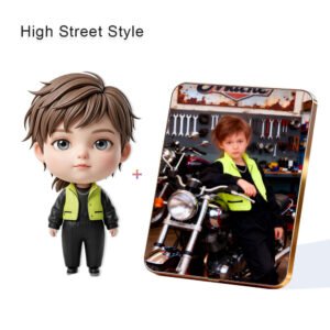 High Street Style Fashion Custom 3D Figure & 10" Photo Frame