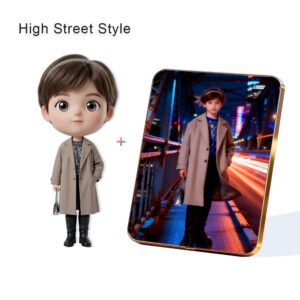 High Street Style Fashion Custom 3D Figure & 10" Photo Frame