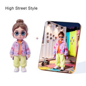 High Street Style Fashion Custom 3D Figure & 10" Photo Frame
