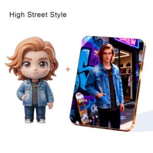 High Street style Fashion Custom 3D Figure & 10" Photo Frame